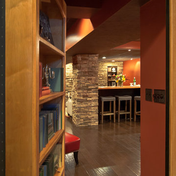Secret Entry Way into Basement!