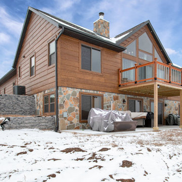 Concrete Log Siding Homes