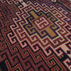 Consigned, Persian Rug, Navy Blue, 4'x7', Handmade Wool Kazak