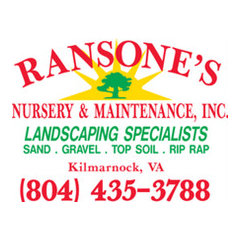 RANSONE'S NURSERY & MAINTENANCE INC