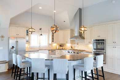 Transitional kitchen photo in Other