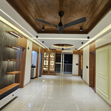 Modern Villa by Janalaxmi Designs