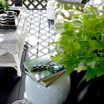 BACK PORCH DECK MAKEOVER - by Lynda Quintero-Davids - Focal Point Styling