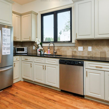 New Black Windows in Amazing Kitchen - Renewal by Andersen Georgia