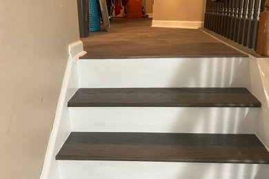 Luxury Vinyl Plank Installation & Hardwood stairs installation Snellville, GA