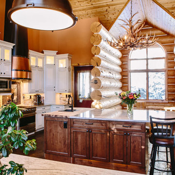 Evergreen Log Home Kitchen Renovation