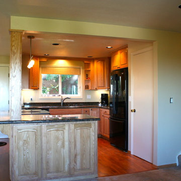 Kitchen with Pass-Through Window