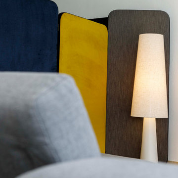 Amueblamiento y decoración de una vivienda contemporánea