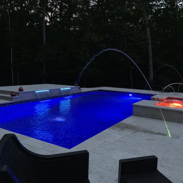 Backyard designed and built by Gappsi in Lloyd Harbor NY 11743