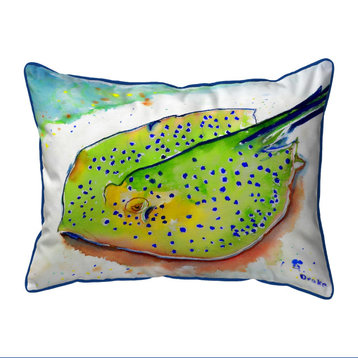 Betsy Drake Stingray Extra Large 20 X 24 Indoor / Outdoor Pillow