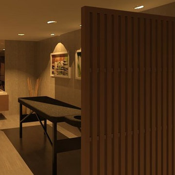 Spa in a Farmhouse