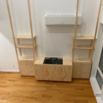 Custom DJ Entertainment Center