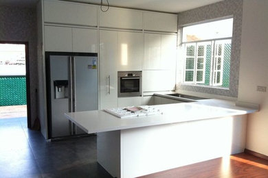 LKitchen with Island in a House!