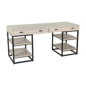 Artemis White wash Wood Desk