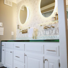 Crystal Semi-flush chandeliers