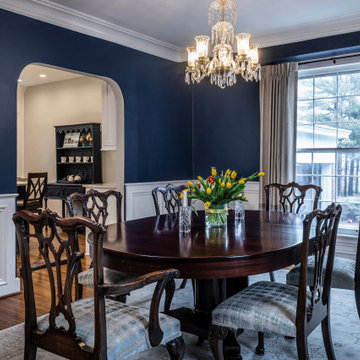Classic Home Gets Elegant Renovation Reminiscent of Original Design