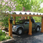 Garage door arbor