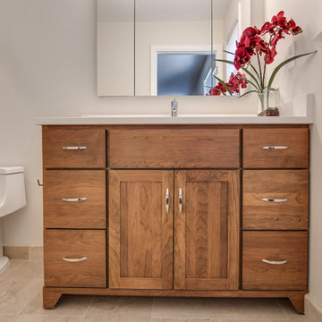 Minimal Modern Master Bathroom