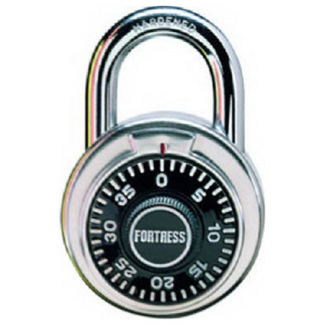 Master Lock 1850D Stainless Steel Combination Lock, 1-7/8"
