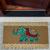 DII Indian Elephant Doormat