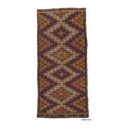 Antique Konya Jijim Rug - Area Rugs