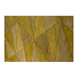 Mat Vintage - Mat Vintage Tile Light Gold Rug - Rugs