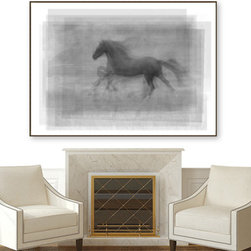 Horse Running Artwork - Fine Art Prints