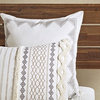 INK+IVY Cotton Cal King Comforter Mini Set in Ivory Finish II10-995