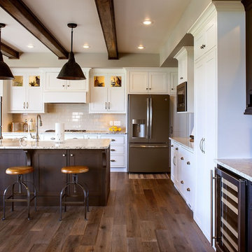 Door style: Pendleton 275 Inset | Species: Paint grade | Finish: White