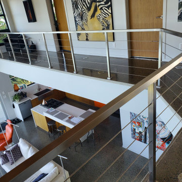 Interior Wire Rope Railings