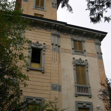Restauro villa signorile a Lugano.
