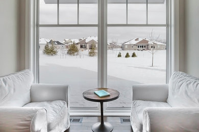 Example of a classic sunroom design in Minneapolis