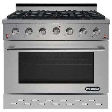 NXR 36" Pro-Style Dual Fuel Range With 5.5 cu.ft. Convection Oven SCD3611