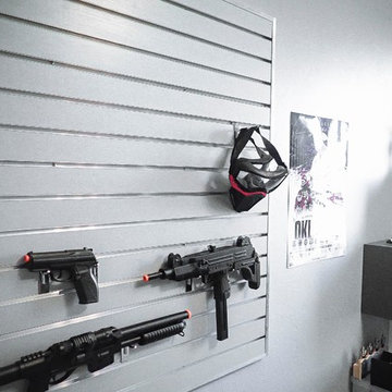 Elegant Slatwall For Memorabilia Displays