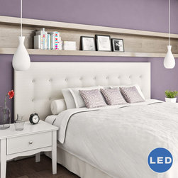 Vonn Lighting Hydrus 1 Light LED Pendant in White - Products
