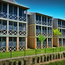 800 Park Luxury Privacy Panels - Exterior Shutters