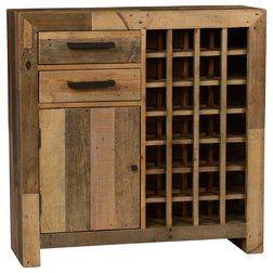 Rustic Wine And Bar Cabinets by Kosas