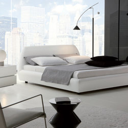 Downtown Italian Upholstered Bed by Rossetto - $1,789.00 - Platform Beds