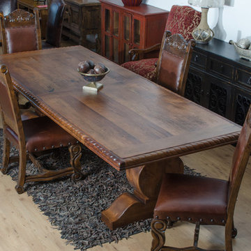 Rectangular Dining Table & Chairs