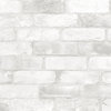 Reclaimed Bricks White Rustic Wallpaper, Bolt