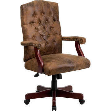 Classic Executive Office Chair With Arms