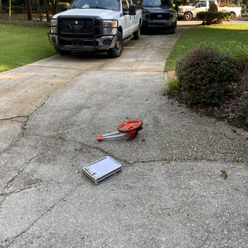 Driveway Replacement With Stamp
