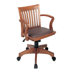 Deluxe Bankers Office Chair - Office Chairs
