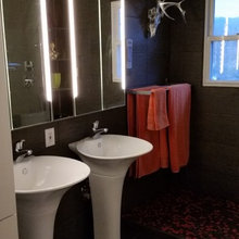 Upstairs bathroom remodel