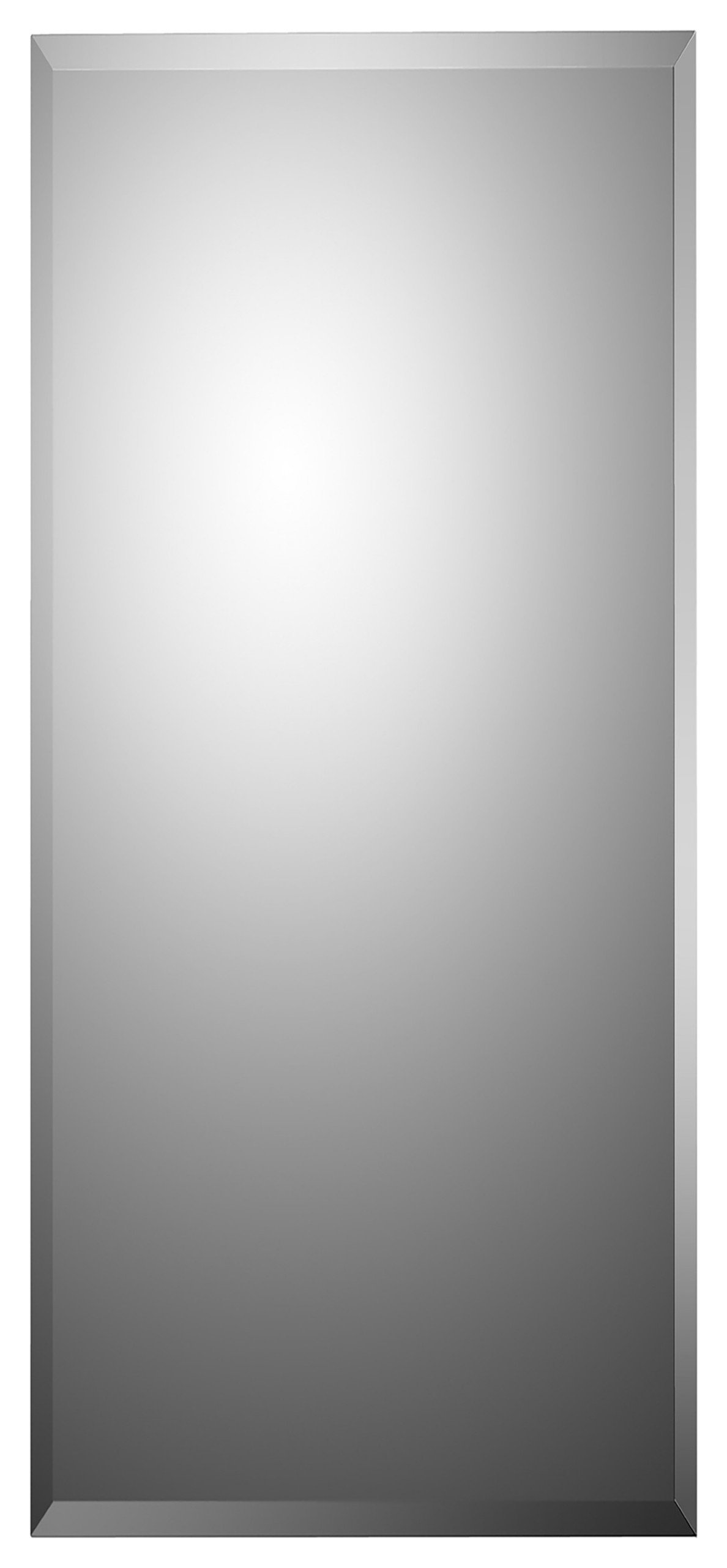 Euroline Medicine Cabinet, 16"x36", Beveled Edge, Flush Mounted
