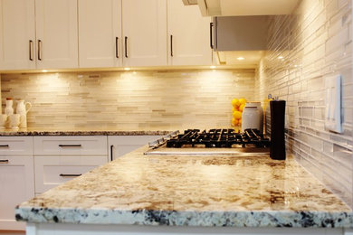 Example of a kitchen design in Vancouver