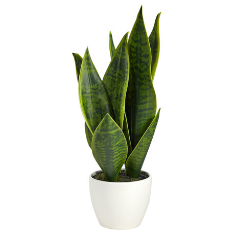 16" Sansevieria Artificial Plant