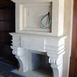 Dining room fireplace - Indoor Fireplaces