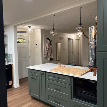 Kitchen Remodel After Flood