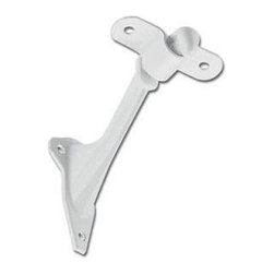 Designers Impressions - Handrail Brackets: Set of 5, White - Brackets